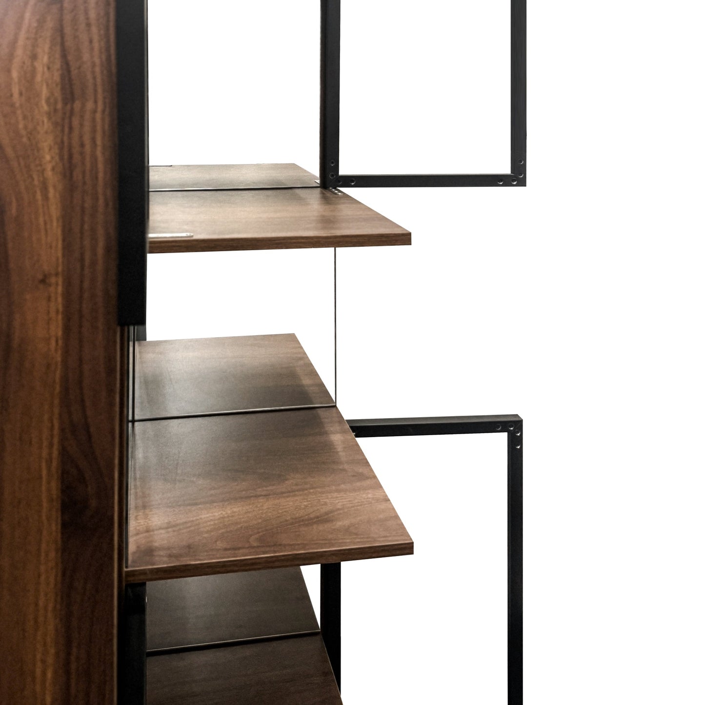 70' Display Cabinet with Glass Doors and Lights, with multi-functional pull-out multi-tier storage shelf , Wooden Display Storage Cabinets