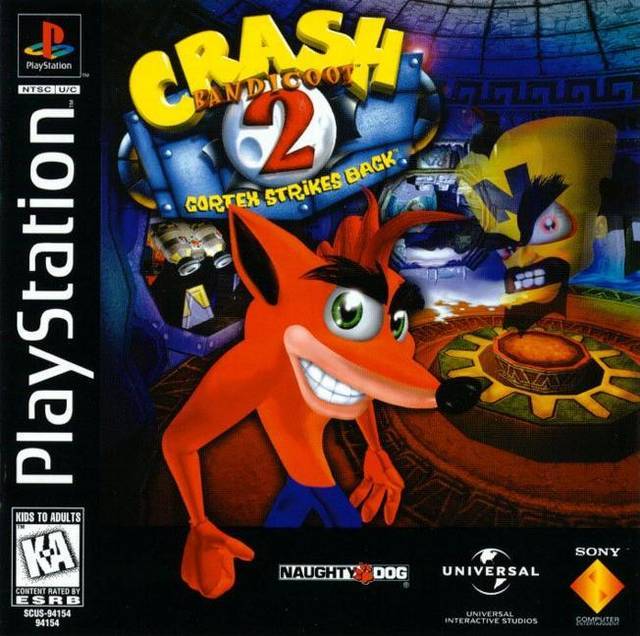 Crash Bandicoot 2: Cortex Strikes Back (Hologram Collectors Edition) (Playstation)