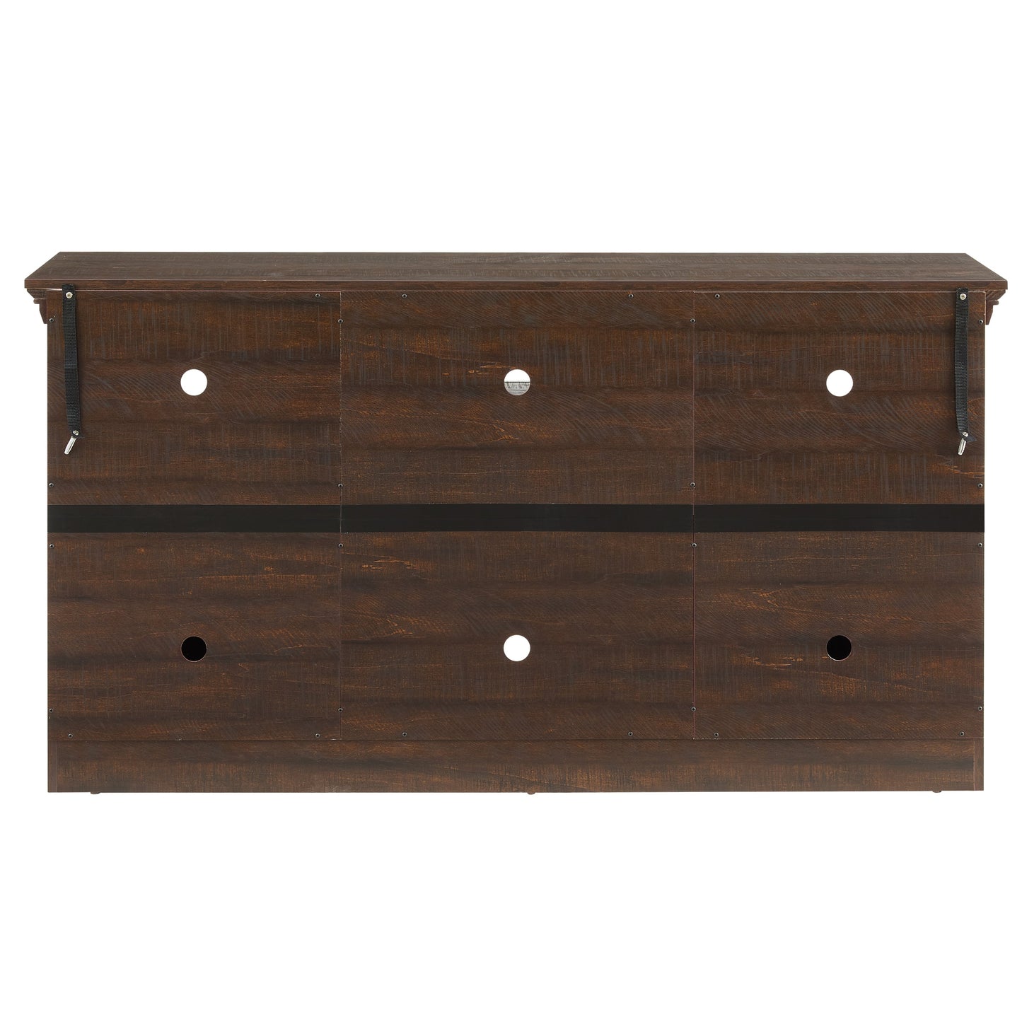 2 Doors Cabinet Farmhouse Cabinet, Farmhouse TV Stand Barn Design,Modern Farmhouse TV Media Stand, Large Barn Inspired Home Entertainment Console,Espresso, 60.23'W*15.35'D*31.7'H