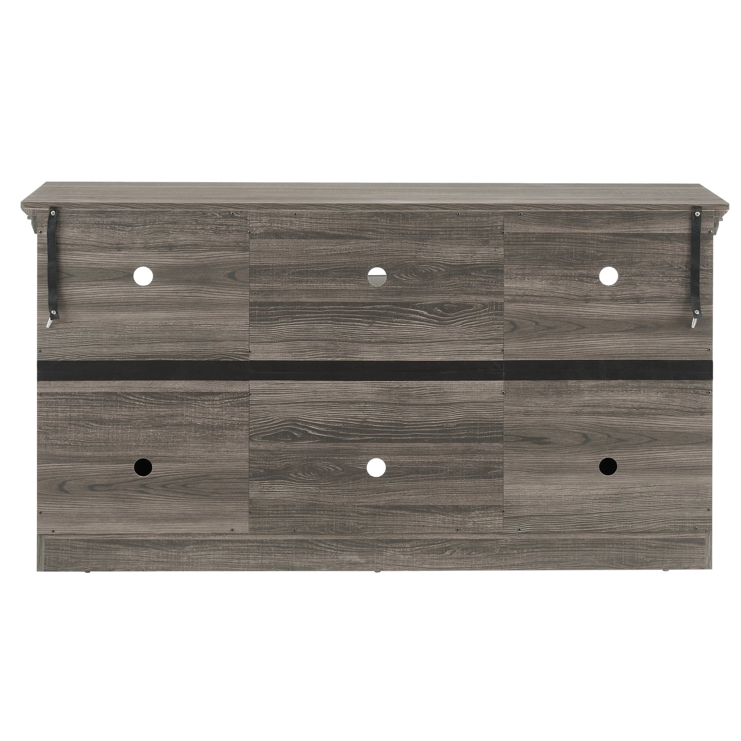 2 Doors Cabinet Farmhouse Cabinet, Farmhouse TV Stand Barn Design,Modern Farmhouse TV Media Stand, Large Barn Inspired Home Entertainment Console,GREY, 60.23'W*15.35'D*31.7'H