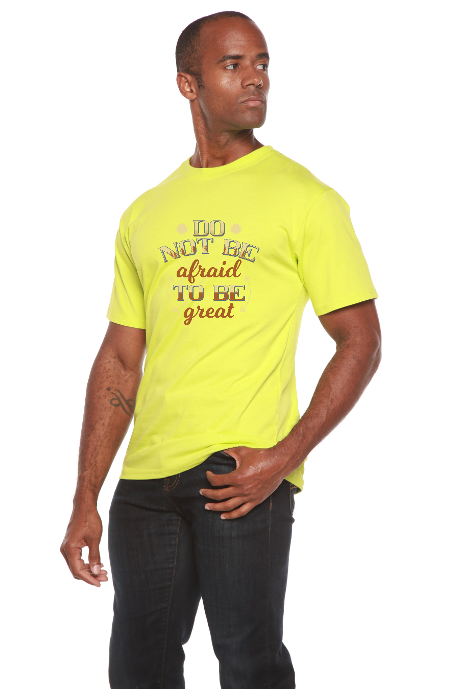 Do Not Be To Be Men's Bamboo Viscose/Organic Cotton Short Sleeve Graphic T-Shirt