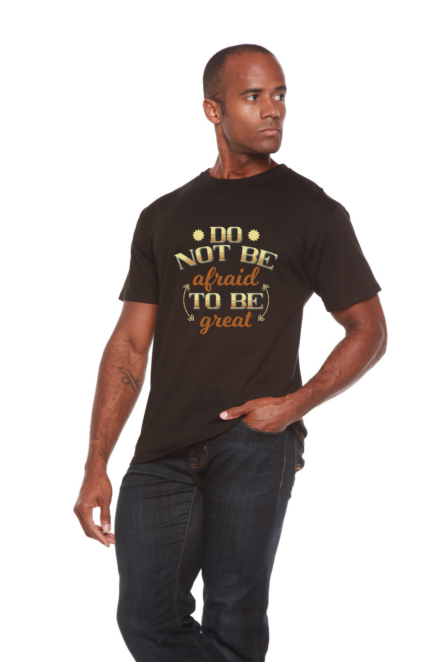 Do Not Be To Be Men's Bamboo Viscose/Organic Cotton Short Sleeve Graphic T-Shirt