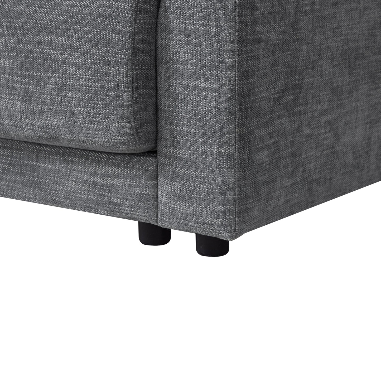 [VIDEO+NEW]124'' Modular Sectional Sofa with Storage Console and Movable Ottoman,33'' Wide Seat,4 Seat L Shaped Chenille Couch,Reversible Comfy Sofa with USB Charger for Living Room,Apartment,2 Colors
