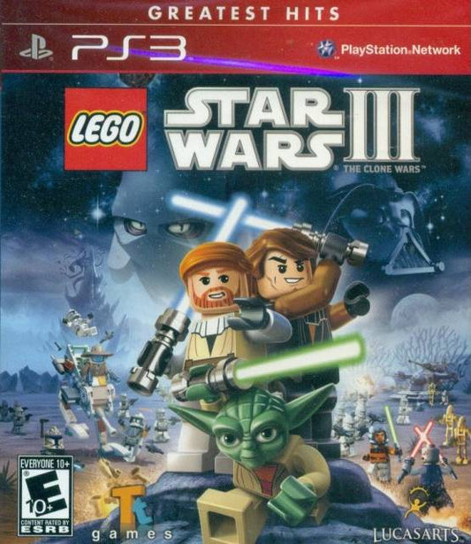 LEGO Star Wars III: The Clone Wars (Greatest Hits) (PlayStation 3) - Lee's Retail 