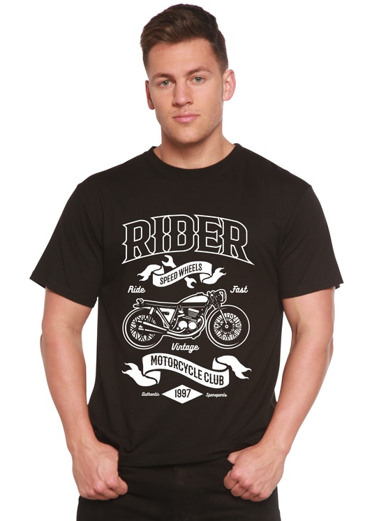 Rider Spun Bamboo® Men's Bamboo Viscose/Organic Cotton Short Sleeve Graphic T-Shirt