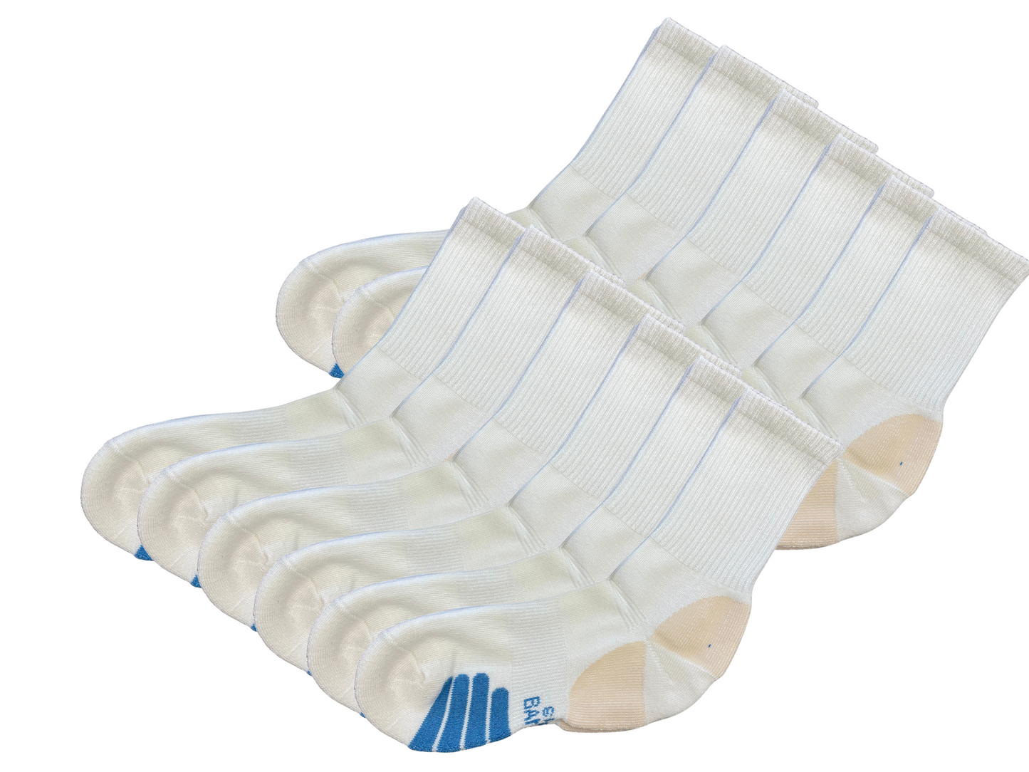 High Performance Crew Bamboo Viscose Socks