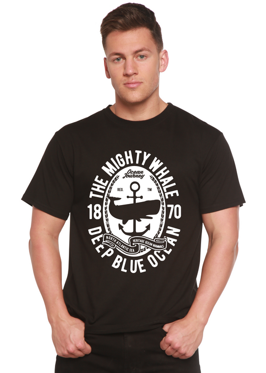 The Mighty Spun Bamboo® Men's Bamboo Viscose/Organic Cotton Short Sleeve Graphic T-Shirt