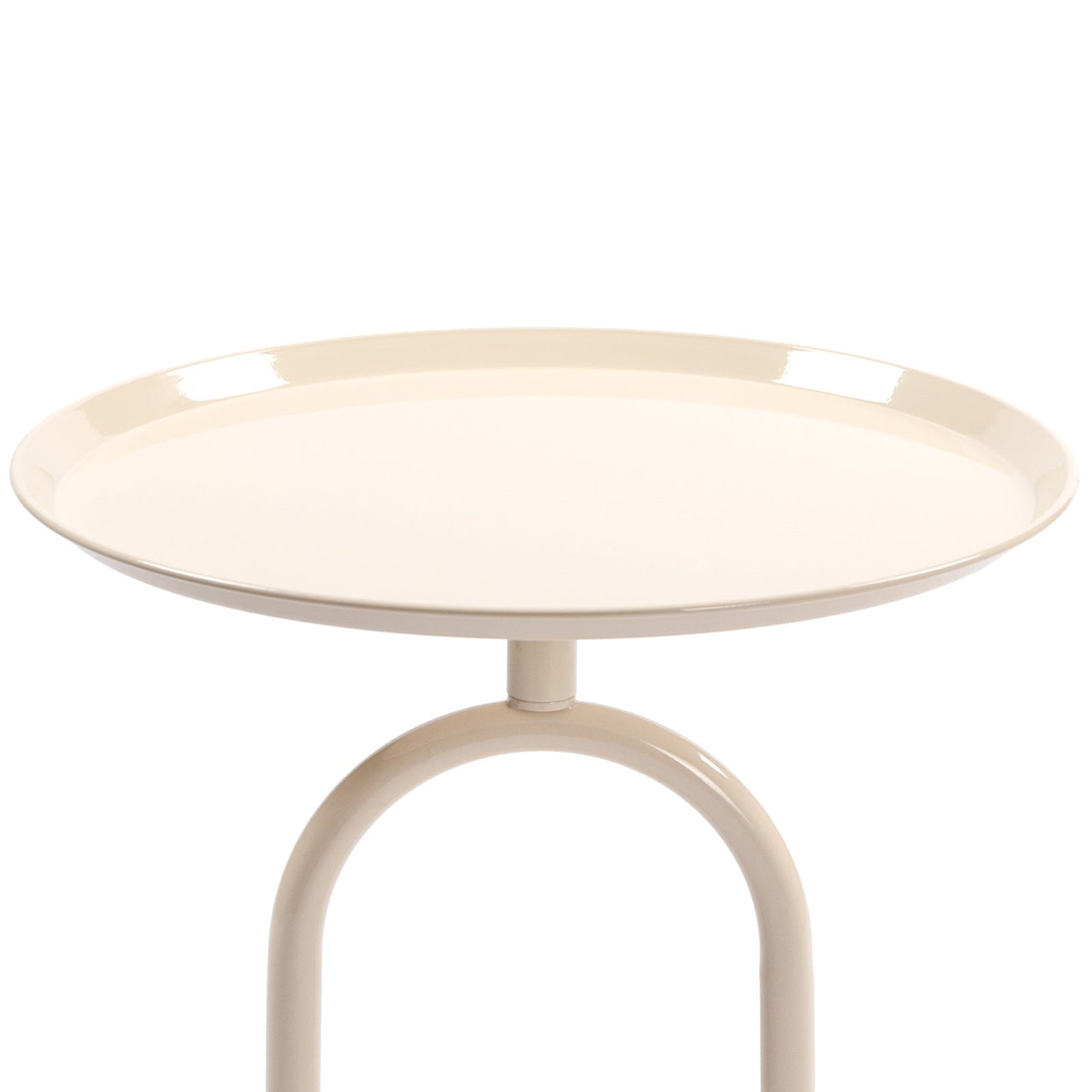 2PCS. Lantern-shaped Metal End Table, Small Round Side Table, Modern Coffee Drink Cocktail Table, Small Accent Pedestal Table for Living Room Corners Small Spaces