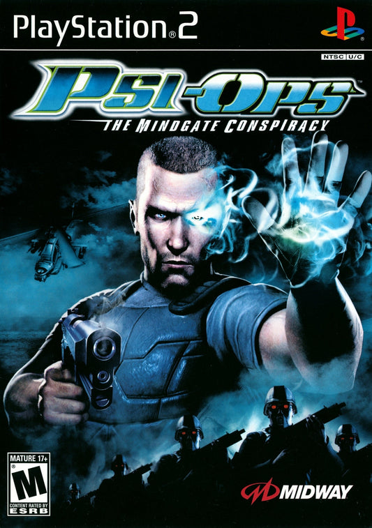 Psi-Ops Mindgate Conspiracy Bonus CD Version (PlayStation 2) - Lee's Retail 