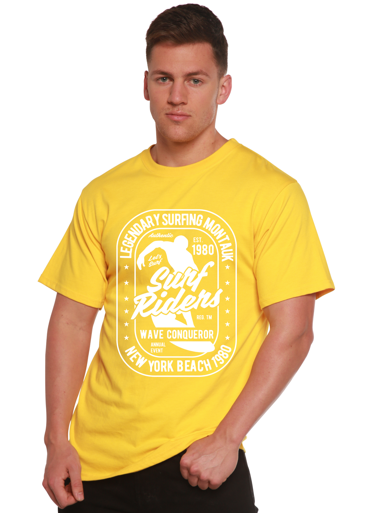 Surf Rider Spun Bamboo® Men's Bamboo Viscose/Organic Cotton Short Sleeve Graphic T-Shirt