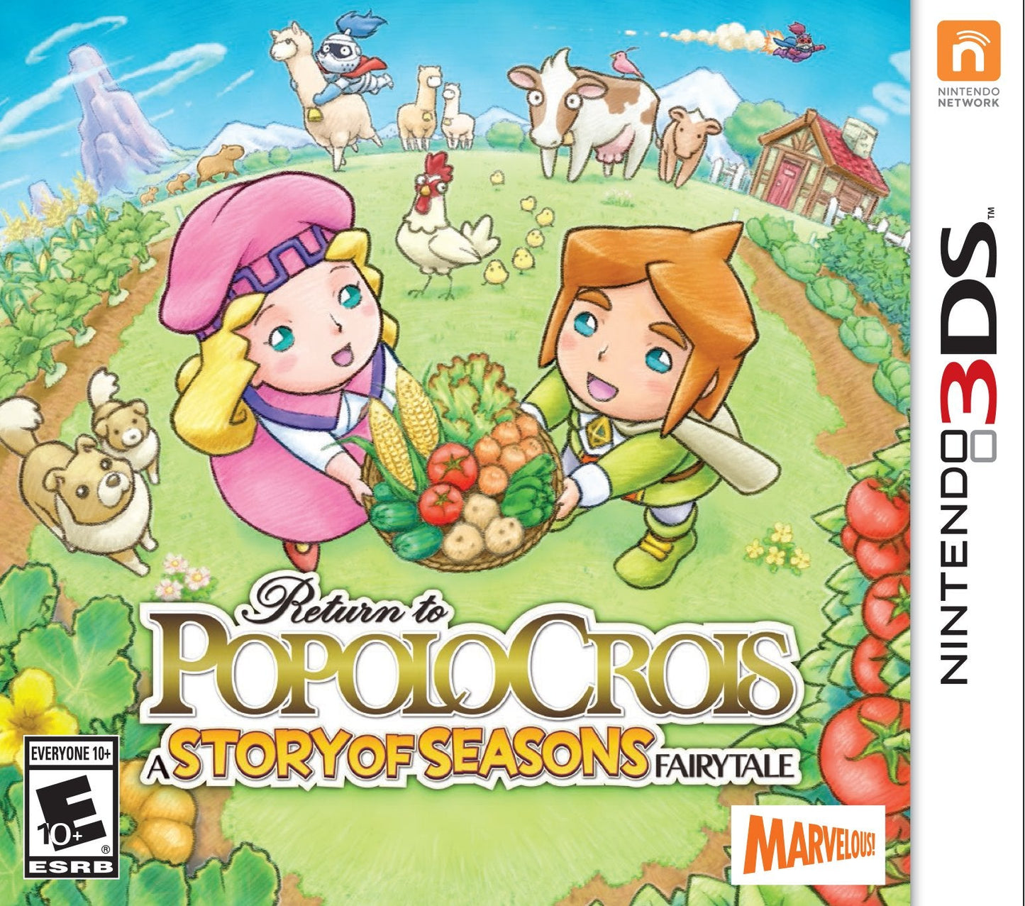 Return To PoPoLoCrois: A Story of Seasons Fairytale (Nintendo 3DS)