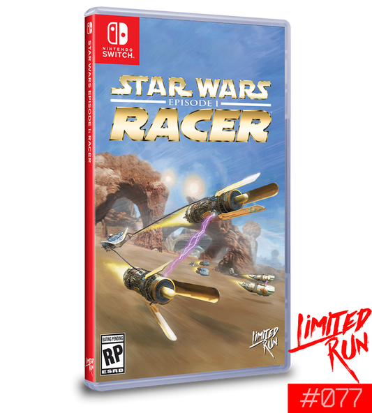 Limited Run #77: Star Wars Episode I: Racer (Nintendo Switch)