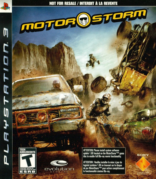 Motorstorm [Not For Resale] (PlayStation 3)