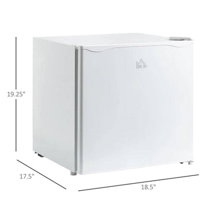 Compact Countertop Upright Mini Freezer 1.1 Cu.Ft, White
