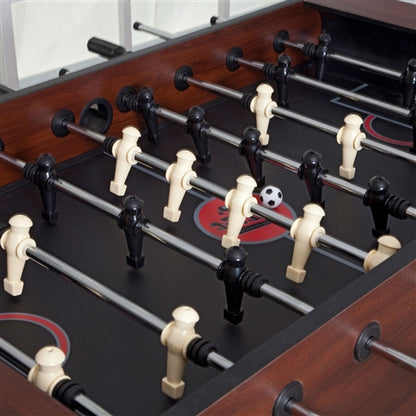 Game Time 55-inch Foosball Table with 4 Soccer Balls