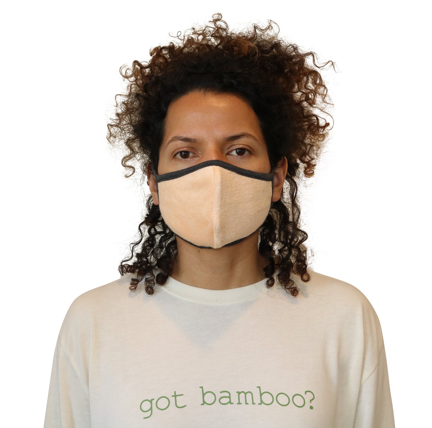 Spun Bamboo Breathable Face Mask - Natural, Silky Soft, Ultra Comfortable